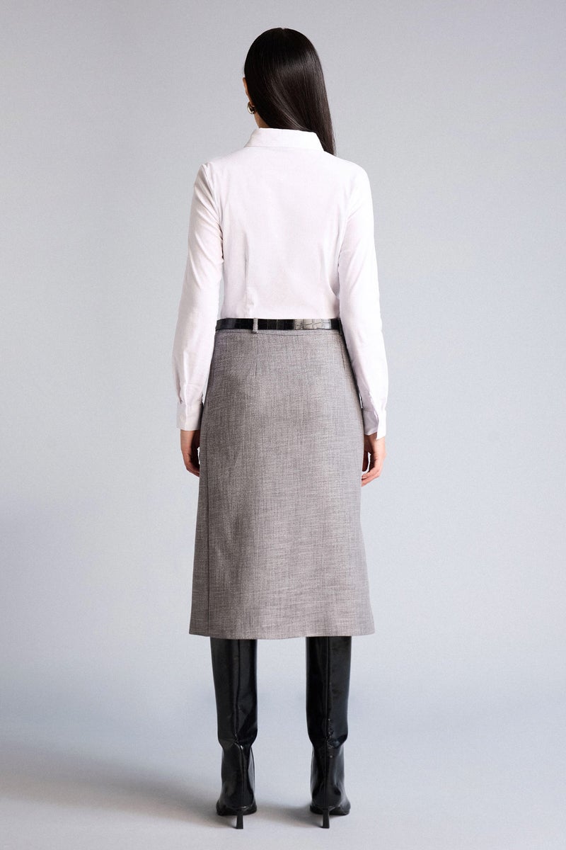 ديفاكتو جيبة ميدي بخصر عادي - Image 5